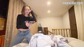 Big Tits Stepsister Wants To Try Anal