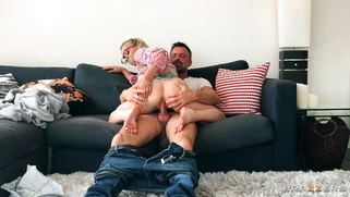 Elizabeth Romanova shakes her ass on the stiff dick