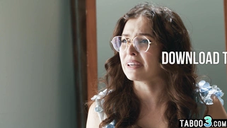 Poor teen Leana Lovings saying thank you
