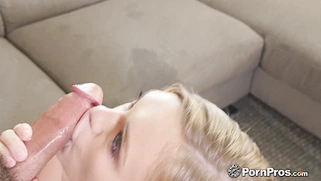 Pierced nose CUM guzzler