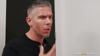 Paige Owens gets her ass and pussy fucked by two hard dicks
