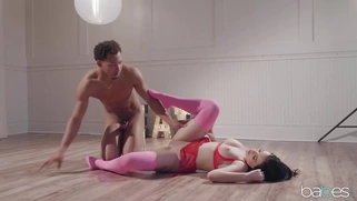 Lana Rhoades gets fucked by Ricky Johnson on the floor