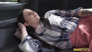 Fake Taxi - Cute Brunette Teen In Pigtails Gets Pumped By Hard Cock And Splattered With Man's Cock jam