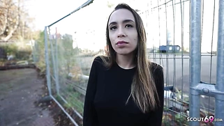 GERMAN SCOUT - Latina Teen Casting