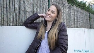 Eveline Dellai fucks a stranger for his casino winnings
