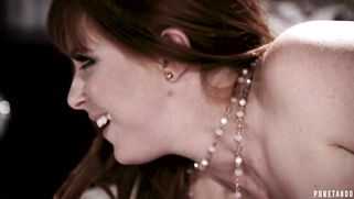 Penny Pax gets fucked doggystyle in front of her tied husband