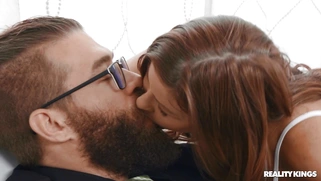 Alexis Fawx is sucking Xander Corvus' big dick