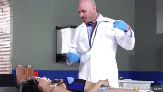 Dr. Sins exploring Veronica Rodriguez's tight body and all holes