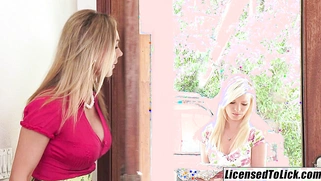 LICENSED TO LICK - Tanya Tate Surprise From Stepdaughter