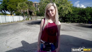 Lexi Lore got offered some extra cash in the street