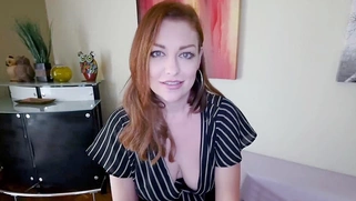 Good looking MILF with big tits bounces on fat young dick