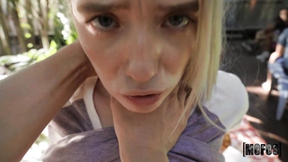 Juliette Mint gets fucked and facialed in POV