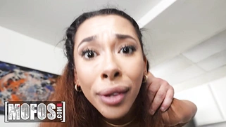 Charles Dera has never denied satisfaction to a needy woman like petite babe Kalani Luana
