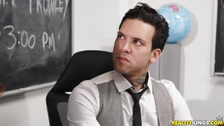 [censored] Vina Sky seduces her teacher Small Hands