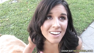 Missy Maze's First Interracial Scene