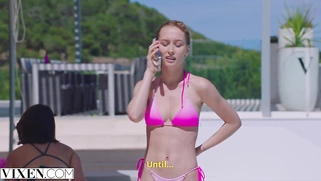 VIXEN Concierge Vanessa Steals Hotel Visitor From His Girlfriend
