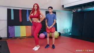 Jordi gor amazed by Nicolette Shea's delightful parts