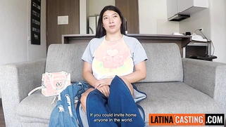 This BUSTY ASIAN LATINA let me ROUGH fuck her holes