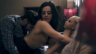 Let's have a threesome with a sex doll!