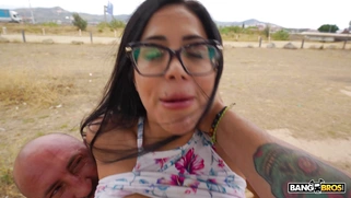 Julia De Lucia rides hard prick with her asshole