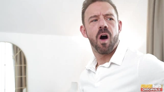 Caramella Del X is sucking Erik Everhard's cock
