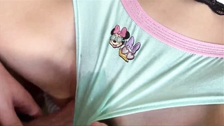 Accidental sex during kinky pussy rub hot rubbing Cumshot