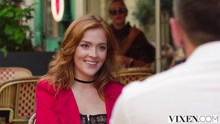 VIXEN Jia Lissa has intense threesome with Sonya in Paris