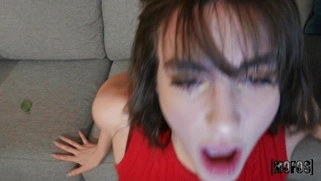 Mia Taylor is sucking the dick in POV