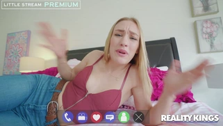Krissy Lynn caught Lil D jerking on her