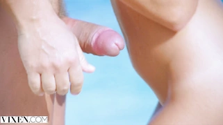 VIXEN Latina Sugar Baby Satisfies Her Daddy On Vacation