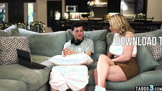 MILF Rachael cant resist stepsons dick
