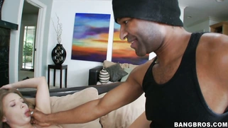 21 years old slut Alyssa Branch pussy fucked by a black cock