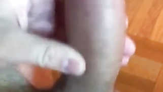 Young teenage boy masturbating