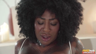Josy Black sat on Kristof Cale's face and got pussy licked