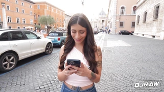 BJRAW Shy Silvia Soprano gets a facial