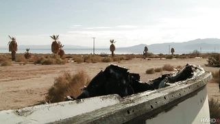 Anikka Albrite wanders the desert in her slutty outfit