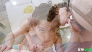 Tristan Summers gives masterful blowjob