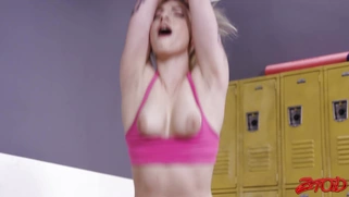 Dahlia Sky rides and sucks the big black cock