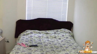 Horny Babe Films Herself Wet and Wild
