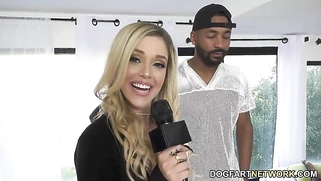 Sexy Sportscaster Kali Tours BBCU's New Training Center