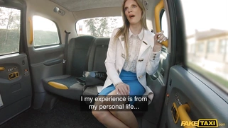 Valentina Love got in the Fake Taxi
