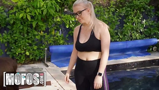 Curvy Blonde Emily Wright Shares a Boyfriend with Roommate Kiara Edwards