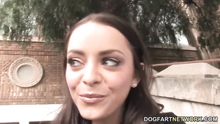 Anal Slut Liza Del Sierra Picked Up By Black Guys