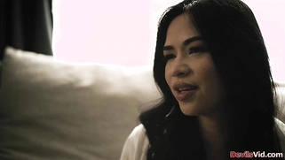 Big tits asian wife getting fucked by perv ex husband
