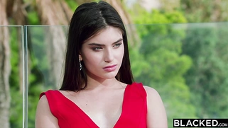 BLACKED Gorgeous BBC-hungry Stefany steps out on fiancee