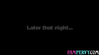 Tricky guy lures latina stepsis into sex
