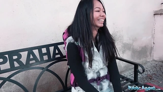 Stranded Thai Jureka Del Mar Facialised by Stranger