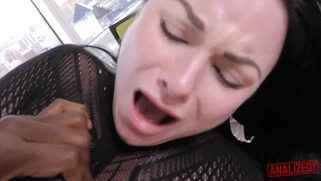 Veruca James gets her asshole drilled by the huge cock