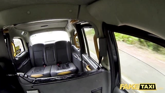 A fake taxi driver gets more than a flash from Amber Jane