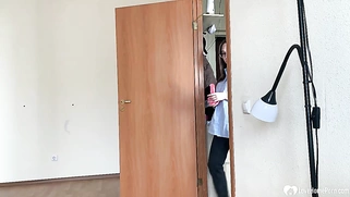 Sexy math tutor gets her pussy plowed